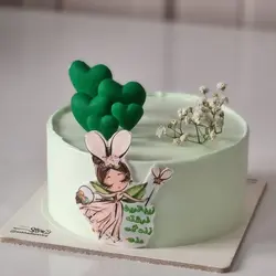 کیک روز دختر-فرشته زندگی