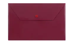 پوشه دکمه دار پاپکو کد B5-ClearM سایز A5