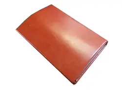 جای کارت قهوه ای ساده