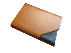 جای کارت ویزیت رنگ عسلی لب کج