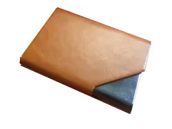 جای کارت ویزیت رنگ عسلی لب کج