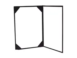 جلد لوح تقدیر مخمل سایز A4 ساده مدل دولت