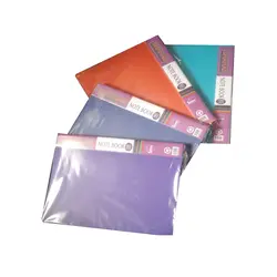 دفتر کلاسوری 100 برگ جلد طلقی