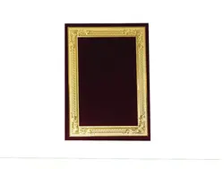 لوح تقدیر حاشیه طلایی کد 103