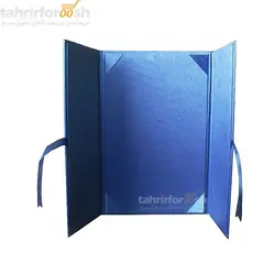 لوح تقدیر سه لت کاسپین رنگ سرمه ای