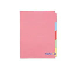 دیوایدر مقوایی سایز A4 بسته 100 عددی