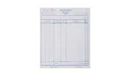 فاکتور کاربن دار سایز بزرگ  17×22 سانتیمتر