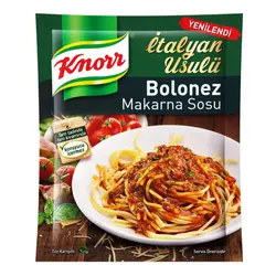 سس آماده ماکارونی ایتالیایی کنور _ 45 گرمKnorr Bolonez Makarana Sosu