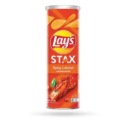 چیپس لیز استاکس طعم لابستر – 100 گرمیLays stax