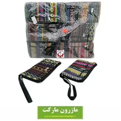 کیف دستی جاجیم یا جاجیمی 2 زیپ
