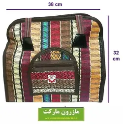 کیف جاجیم یا جاجیمی زنانه دسته دار با جیب