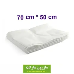 روبالشی یکبار مصرف ابعاد ۵۰ × ۷۰ سانت بسته ۵ عددی