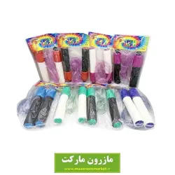 طناب ورزشی دسته ابری دو رنگ