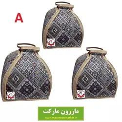ست کیف و کاور دیگ و قابلمه مدل A طرح سنتی و جاجیم 3 عددی