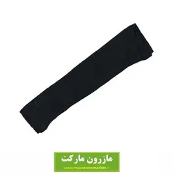 ساق دست ورزشی ساده بدون آرم رنگ مشکی و سفید VSD-004