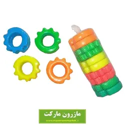 لاستیک تقویت مچ رنگی طرح دار