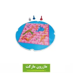 بازی مار و پله پلاستیکی ۱۵ سانت TBF-002