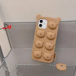 قاب آیفون طرح فیجت خرسی Teddy