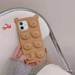 قاب آیفون طرح فیجت خرسی Teddy