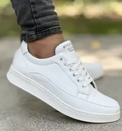 فروش  فوق العاده این هفته کفش مدل باکیفیت  ریبوک Reebok مردانه پسرانه به رنگ مشکی سفید با ارسال رایگان کد 35111 رنگ سفید طوسی