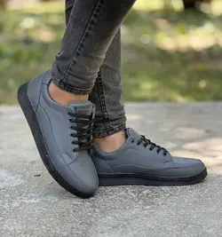 فروش شگفت انگیز این هفته کفش نیم بوت شیک و بروز مردانه پسرانه مشکی بغل زیپ  با ارسال رایگان کد 2349