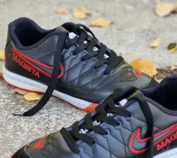 حراج کفش سالنی مجیستا مردانه پسرانه مدل نایک مجیستا پرطرفدار مشکی نایک طلایی با ارسال رایگان