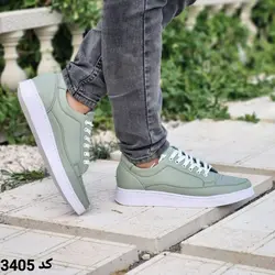 حراج کفش اسپرت بچگانه مدل فشیون  رنگ مشکی سبز خوش رنگ با ارسال رایگان کد 5205