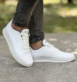 فروش  فوق العاده این هفته کفش مدل باکیفیت  ریبوک Reebok مردانه پسرانه به رنگ مشکی سفید با ارسال رایگان کد 3511