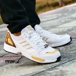 تخفیف  فوق العاده این هفته مدلZx   پیاده روی مردانه به رنگ سفیدطلایی کد 3356 ارسال رایگان