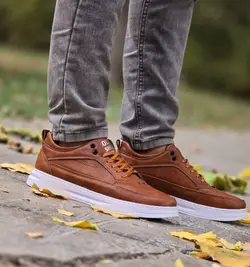 حراج  ویژه کفش تابستانه مردانه پسرانه طبی  زیره پیو رنگ قهوه ای روشن با ارسال رایگان 2289