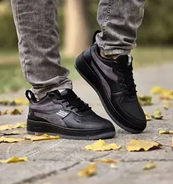 حراج  ویژه کفش تابستانه مردانه پسرانه طبی  زیره پیو رنگ مشکی براق  با ارسال رایگان2293