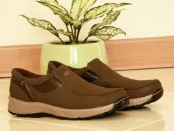 حراج محدود کفش طبی استاندارد اداری مجلسی مردانه رنگ قهوه ای با ارسال رایگان  کد 2888