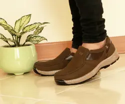 حراج محدود کفش طبی استاندارد اداری مجلسی مردانه رنگ قهوه ای با ارسال رایگان  کد 2888