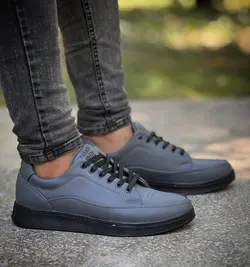 حراج کفش  مردانه با چرم اشبالت طبیعی کد 3032 با ارسال رایگان