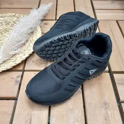 کفش کتونی اسپرت مردانه پسرانه مدل ریبوک زیره تزریق جنس عالی مشکی با ارسال رایگان 9998