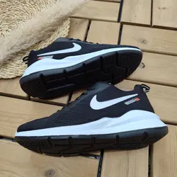 فروش فوق العاده کفش مدل نایک مردانه پسرانه به رنگ مشکی نایک سفید جذاااب  با ارسال رایگان کد 3586