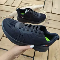 فروش شیک ترین کفش مدل نایک مردانه پسرانه به رنگ مشکی نایک مشکی تمام با ارسال رایگان کد 3587