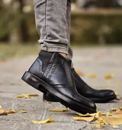 حراج کفش طبی مردانه دوردوخت باضمانت با ارسال رایگان