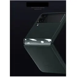 گلس هیدروژلی شفاف سامسونگ Samsung Z Flip 4 به همراه محافظ پشت