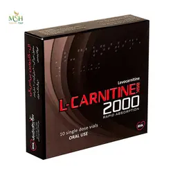 ال کارنیتین مایع 2000 بی اس کی 10 عددی