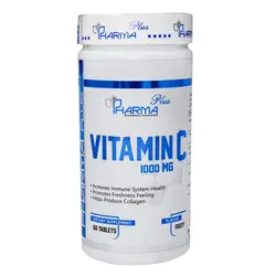 قرص ویتامین C 1000 فارما پلاس 60 عددی