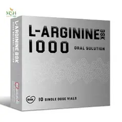 ویال خوراکی ال آرژینین 1000 میلی گرم بی اس کی | BSK L Arginine 1000 mg