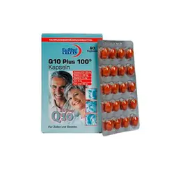 کیوتن پلاس یوروویتال 100میلی گرمی 60 عددی