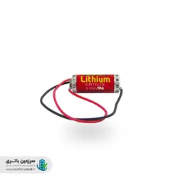 باتری PLC لیتیوم 2/3AAA ولتاژ 3.6 مدل ER10/28 ماکسلMaxell ER10/28 3.6V 2/3AAA super lithium battery