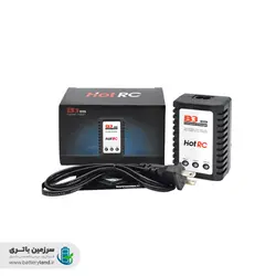 شارژر اتوماتیک باتری لیتیومی ۱۰ وات ۲ و ۳ سلول B3 هات آر.سی Hot RCHotRC B3 10W 2S/3S AC Balance Charger