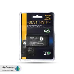 باتری شارژی B104 مناسب برای تلفن بی‌سیم پاناسونیک برند بست BEST NGHBEST NGH B104 Ni-MH Battery for Panasonic Cordless Phones