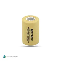 باتری شارژی نیکل کادمیوم سایز 4/5SC ولتاژ 1.2 ولت 1200 میلی آمپر برند Best بستBEST NGH Ni-Cd Rechargeable size 4/5SC 1.2v 1200 mAh Battery