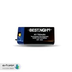 باتری خشک سیلد اسید ۴ ولت ۷۰۰ میلی آمپر بست BESTBEST NGH Sealed Lead Acid 4V 700mAh Battery