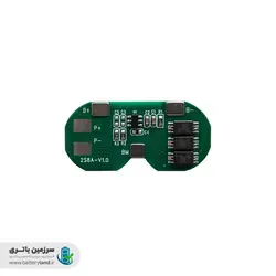 ماژول کنترل شارژ باتری لیتیومی ۲ سلول 8A/7.4V مدل 2S8A-V1.02S8A-V1.0 2-Cells Li-Ion / Li-Polymer BMS Battery Protection Board
