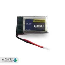 باتری لیتیوم پلیمر 802540 ظرفیت 600 میلی‌آمپر 3.7 ولت 25C برند بست BESTBEST 802540 3.7v 600mAh 25c High-Power LiPo Battery
